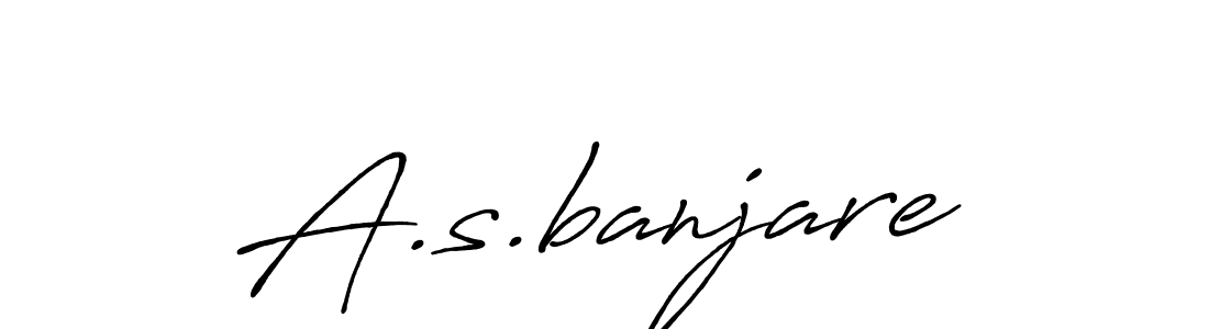 It looks lik you need a new signature style for name A.s.banjare. Design unique handwritten (Antro_Vectra_Bolder) signature with our free signature maker in just a few clicks. A.s.banjare signature style 7 images and pictures png