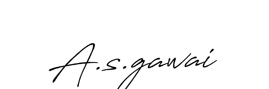 You should practise on your own different ways (Antro_Vectra_Bolder) to write your name (A.s.gawai) in signature. don't let someone else do it for you. A.s.gawai signature style 7 images and pictures png