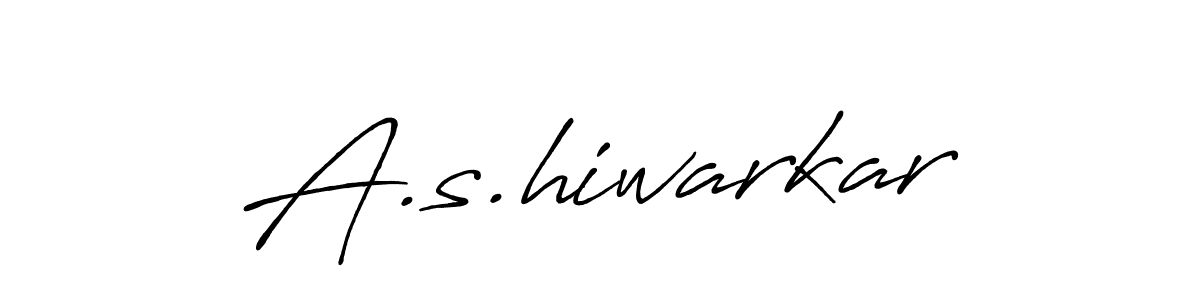 You should practise on your own different ways (Antro_Vectra_Bolder) to write your name (A.s.hiwarkar) in signature. don't let someone else do it for you. A.s.hiwarkar signature style 7 images and pictures png