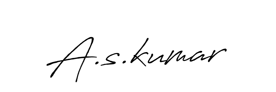 Also You can easily find your signature by using the search form. We will create A.s.kumar name handwritten signature images for you free of cost using Antro_Vectra_Bolder sign style. A.s.kumar signature style 7 images and pictures png