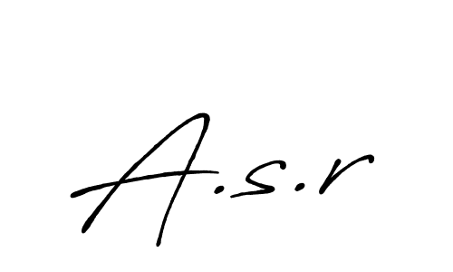 if you are searching for the best signature style for your name A.s.r. so please give up your signature search. here we have designed multiple signature styles  using Antro_Vectra_Bolder. A.s.r signature style 7 images and pictures png