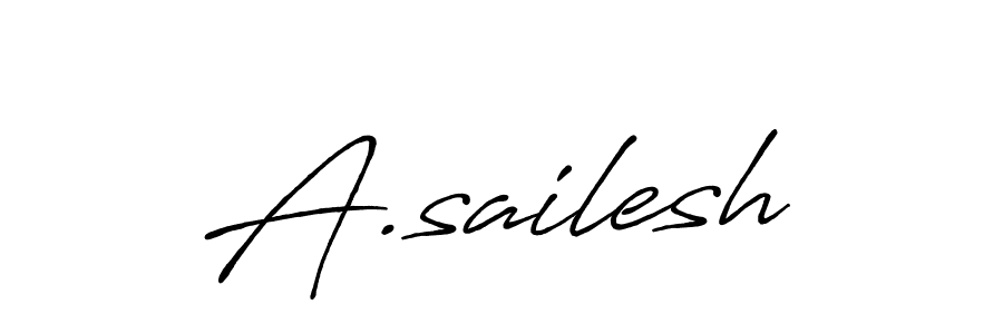 Make a short A.sailesh signature style. Manage your documents anywhere anytime using Antro_Vectra_Bolder. Create and add eSignatures, submit forms, share and send files easily. A.sailesh signature style 7 images and pictures png