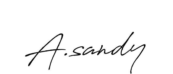 Similarly Antro_Vectra_Bolder is the best handwritten signature design. Signature creator online .You can use it as an online autograph creator for name A.sandy. A.sandy signature style 7 images and pictures png