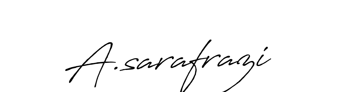 How to make A.sarafrazi signature? Antro_Vectra_Bolder is a professional autograph style. Create handwritten signature for A.sarafrazi name. A.sarafrazi signature style 7 images and pictures png