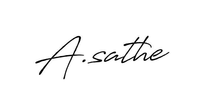 Antro_Vectra_Bolder is a professional signature style that is perfect for those who want to add a touch of class to their signature. It is also a great choice for those who want to make their signature more unique. Get A.sathe name to fancy signature for free. A.sathe signature style 7 images and pictures png