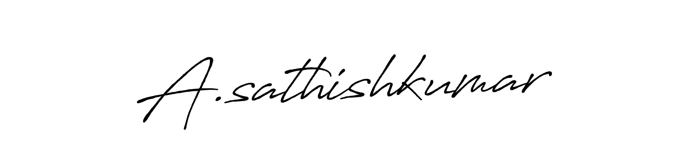 You can use this online signature creator to create a handwritten signature for the name A.sathishkumar. This is the best online autograph maker. A.sathishkumar signature style 7 images and pictures png