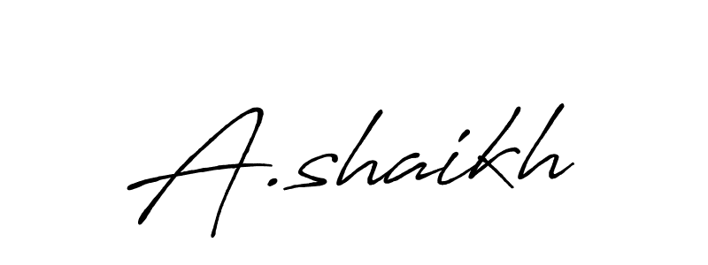 Make a short A.shaikh signature style. Manage your documents anywhere anytime using Antro_Vectra_Bolder. Create and add eSignatures, submit forms, share and send files easily. A.shaikh signature style 7 images and pictures png