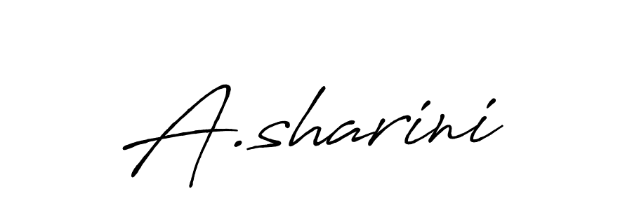 It looks lik you need a new signature style for name A.sharini. Design unique handwritten (Antro_Vectra_Bolder) signature with our free signature maker in just a few clicks. A.sharini signature style 7 images and pictures png