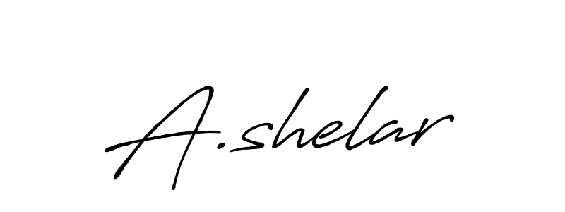 Also we have A.shelar name is the best signature style. Create professional handwritten signature collection using Antro_Vectra_Bolder autograph style. A.shelar signature style 7 images and pictures png