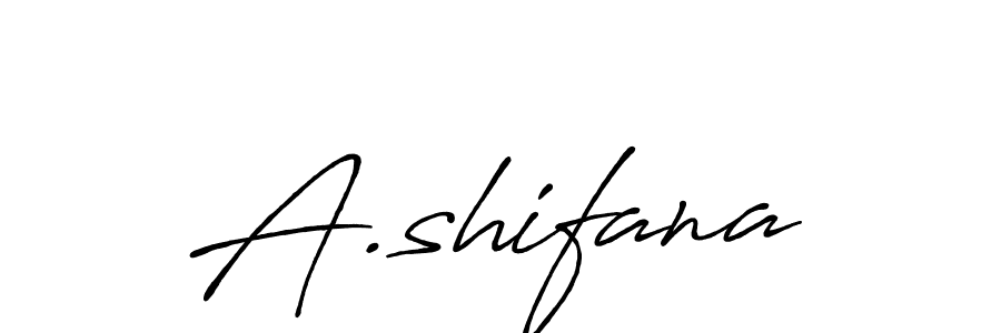 Best and Professional Signature Style for A.shifana. Antro_Vectra_Bolder Best Signature Style Collection. A.shifana signature style 7 images and pictures png