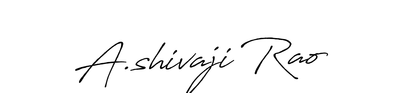 How to make A.shivaji Rao signature? Antro_Vectra_Bolder is a professional autograph style. Create handwritten signature for A.shivaji Rao name. A.shivaji Rao signature style 7 images and pictures png