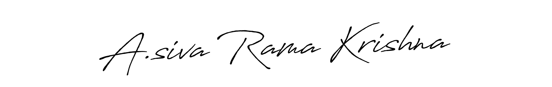 Similarly Antro_Vectra_Bolder is the best handwritten signature design. Signature creator online .You can use it as an online autograph creator for name A.siva Rama Krishna. A.siva Rama Krishna signature style 7 images and pictures png