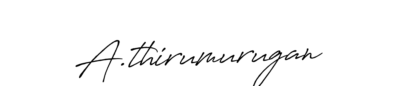 Also we have A.thirumurugan name is the best signature style. Create professional handwritten signature collection using Antro_Vectra_Bolder autograph style. A.thirumurugan signature style 7 images and pictures png