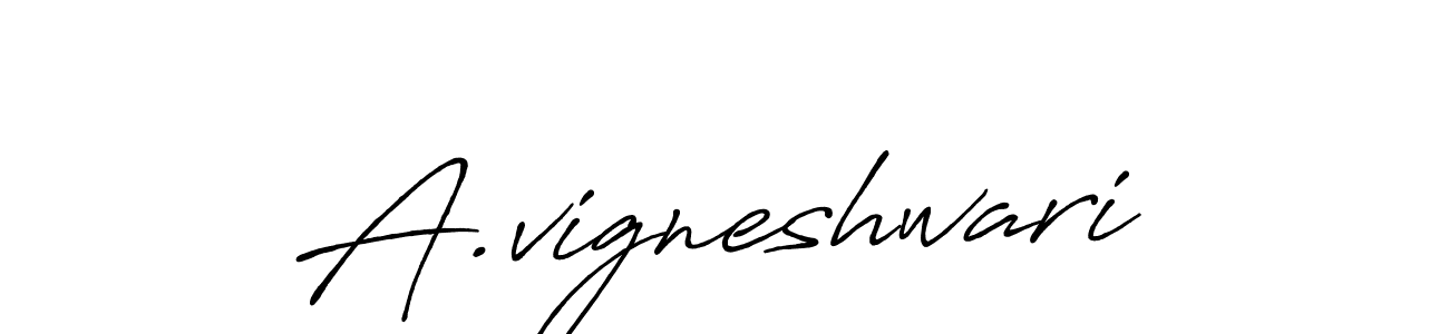 How to Draw A.vigneshwari signature style? Antro_Vectra_Bolder is a latest design signature styles for name A.vigneshwari. A.vigneshwari signature style 7 images and pictures png