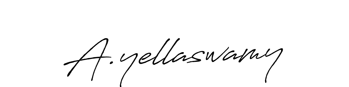 Make a beautiful signature design for name A.yellaswamy. Use this online signature maker to create a handwritten signature for free. A.yellaswamy signature style 7 images and pictures png