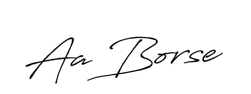 Make a beautiful signature design for name Aa Borse. Use this online signature maker to create a handwritten signature for free. Aa Borse signature style 7 images and pictures png