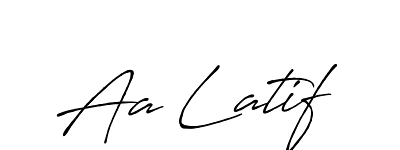 if you are searching for the best signature style for your name Aa Latif. so please give up your signature search. here we have designed multiple signature styles  using Antro_Vectra_Bolder. Aa Latif signature style 7 images and pictures png