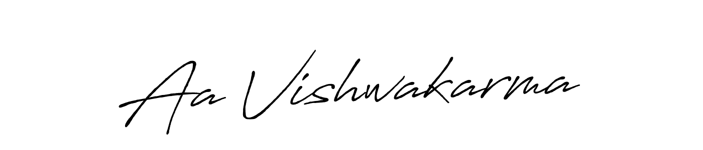 You can use this online signature creator to create a handwritten signature for the name Aa Vishwakarma. This is the best online autograph maker. Aa Vishwakarma signature style 7 images and pictures png