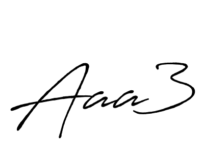 How to make Aaa3 name signature. Use Antro_Vectra_Bolder style for creating short signs online. This is the latest handwritten sign. Aaa3 signature style 7 images and pictures png