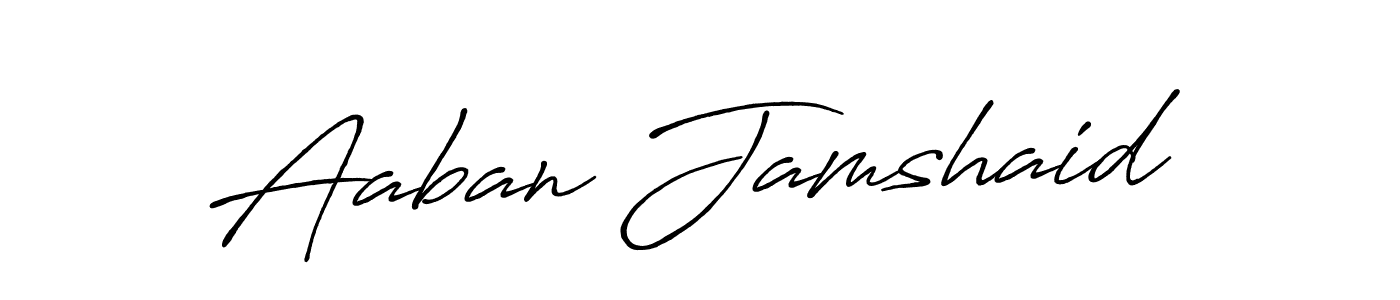Similarly Antro_Vectra_Bolder is the best handwritten signature design. Signature creator online .You can use it as an online autograph creator for name Aaban Jamshaid. Aaban Jamshaid signature style 7 images and pictures png