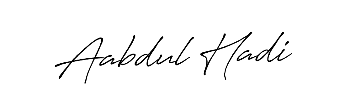 Make a short Aabdul Hadi signature style. Manage your documents anywhere anytime using Antro_Vectra_Bolder. Create and add eSignatures, submit forms, share and send files easily. Aabdul Hadi signature style 7 images and pictures png