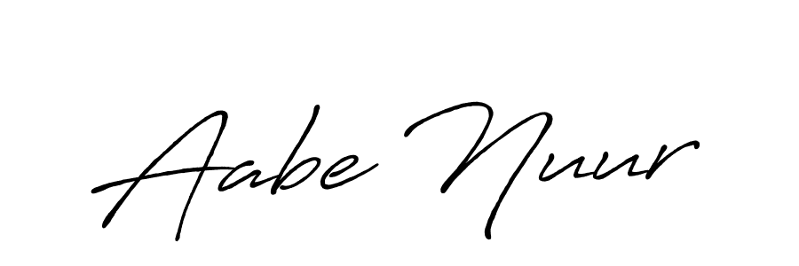 Make a beautiful signature design for name Aabe Nuur. Use this online signature maker to create a handwritten signature for free. Aabe Nuur signature style 7 images and pictures png