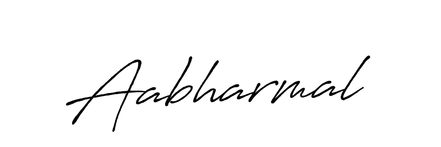 How to Draw Aabharmal signature style? Antro_Vectra_Bolder is a latest design signature styles for name Aabharmal. Aabharmal signature style 7 images and pictures png