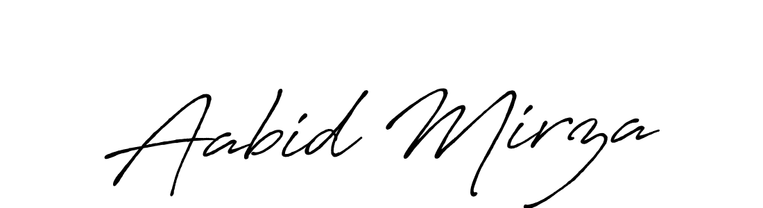You can use this online signature creator to create a handwritten signature for the name Aabid Mirza. This is the best online autograph maker. Aabid Mirza signature style 7 images and pictures png