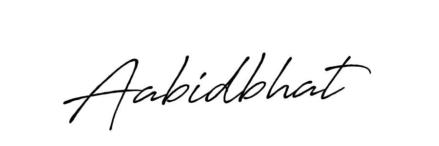 Make a beautiful signature design for name Aabidbhat. Use this online signature maker to create a handwritten signature for free. Aabidbhat signature style 7 images and pictures png