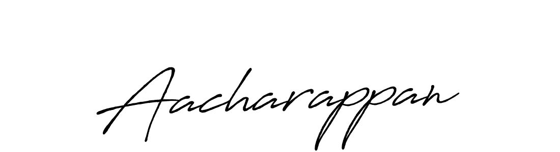 How to make Aacharappan signature? Antro_Vectra_Bolder is a professional autograph style. Create handwritten signature for Aacharappan name. Aacharappan signature style 7 images and pictures png