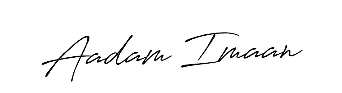 The best way (Antro_Vectra_Bolder) to make a short signature is to pick only two or three words in your name. The name Aadam Imaan include a total of six letters. For converting this name. Aadam Imaan signature style 7 images and pictures png