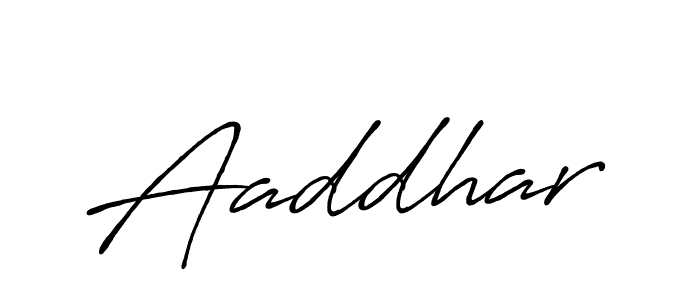 How to make Aaddhar signature? Antro_Vectra_Bolder is a professional autograph style. Create handwritten signature for Aaddhar name. Aaddhar signature style 7 images and pictures png