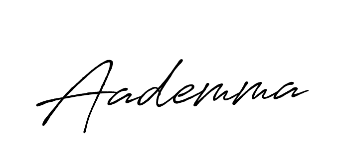 It looks lik you need a new signature style for name Aademma. Design unique handwritten (Antro_Vectra_Bolder) signature with our free signature maker in just a few clicks. Aademma signature style 7 images and pictures png