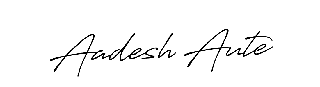 Best and Professional Signature Style for Aadesh Aute. Antro_Vectra_Bolder Best Signature Style Collection. Aadesh Aute signature style 7 images and pictures png