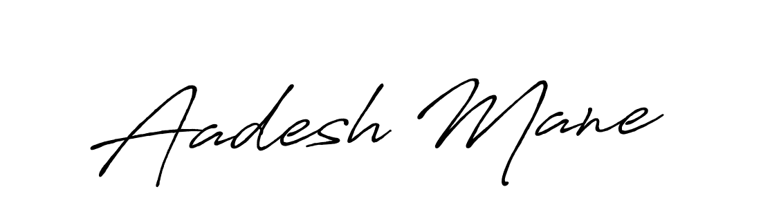 You can use this online signature creator to create a handwritten signature for the name Aadesh Mane. This is the best online autograph maker. Aadesh Mane signature style 7 images and pictures png