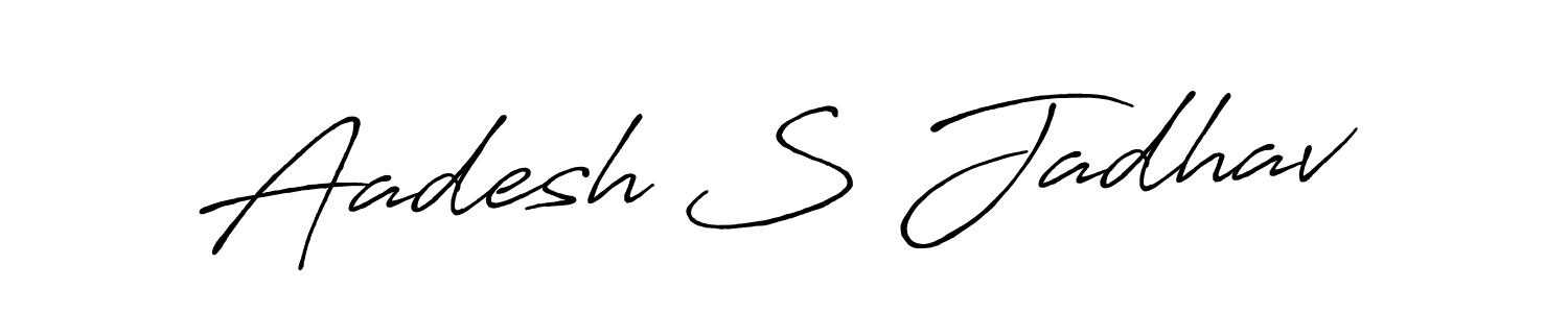 Check out images of Autograph of Aadesh S Jadhav name. Actor Aadesh S Jadhav Signature Style. Antro_Vectra_Bolder is a professional sign style online. Aadesh S Jadhav signature style 7 images and pictures png