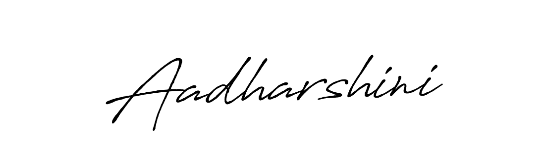 if you are searching for the best signature style for your name Aadharshini. so please give up your signature search. here we have designed multiple signature styles  using Antro_Vectra_Bolder. Aadharshini signature style 7 images and pictures png