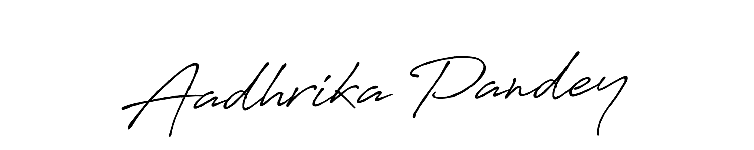 Similarly Antro_Vectra_Bolder is the best handwritten signature design. Signature creator online .You can use it as an online autograph creator for name Aadhrika Pandey. Aadhrika Pandey signature style 7 images and pictures png