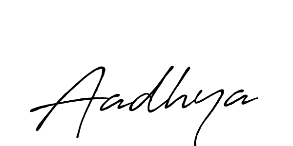 Similarly Antro_Vectra_Bolder is the best handwritten signature design. Signature creator online .You can use it as an online autograph creator for name Aadhya. Aadhya signature style 7 images and pictures png