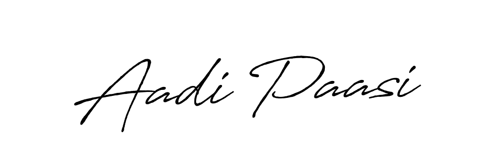 How to make Aadi Paasi signature? Antro_Vectra_Bolder is a professional autograph style. Create handwritten signature for Aadi Paasi name. Aadi Paasi signature style 7 images and pictures png