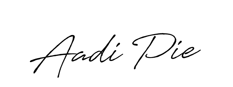 Aadi Pie stylish signature style. Best Handwritten Sign (Antro_Vectra_Bolder) for my name. Handwritten Signature Collection Ideas for my name Aadi Pie. Aadi Pie signature style 7 images and pictures png