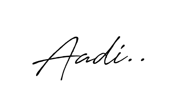 Antro_Vectra_Bolder is a professional signature style that is perfect for those who want to add a touch of class to their signature. It is also a great choice for those who want to make their signature more unique. Get Aadi.. name to fancy signature for free. Aadi.. signature style 7 images and pictures png