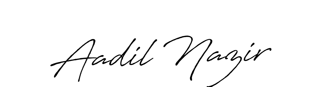 You can use this online signature creator to create a handwritten signature for the name Aadil Nazir. This is the best online autograph maker. Aadil Nazir signature style 7 images and pictures png