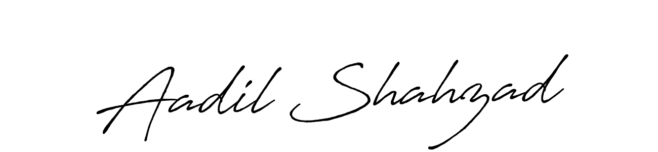 Use a signature maker to create a handwritten signature online. With this signature software, you can design (Antro_Vectra_Bolder) your own signature for name Aadil Shahzad. Aadil Shahzad signature style 7 images and pictures png