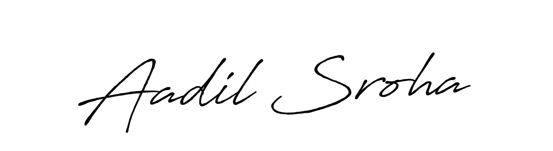 Also You can easily find your signature by using the search form. We will create Aadil Sroha name handwritten signature images for you free of cost using Antro_Vectra_Bolder sign style. Aadil Sroha signature style 7 images and pictures png