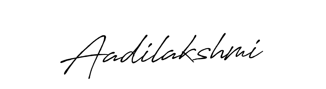 How to make Aadilakshmi name signature. Use Antro_Vectra_Bolder style for creating short signs online. This is the latest handwritten sign. Aadilakshmi signature style 7 images and pictures png