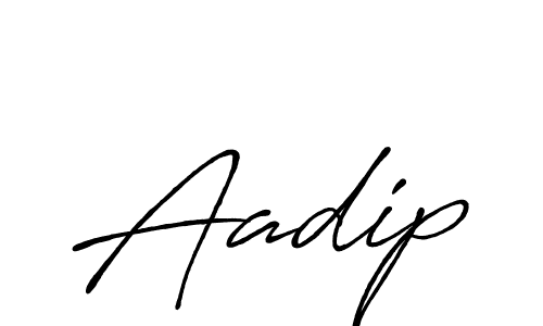 You should practise on your own different ways (Antro_Vectra_Bolder) to write your name (Aadip) in signature. don't let someone else do it for you. Aadip signature style 7 images and pictures png