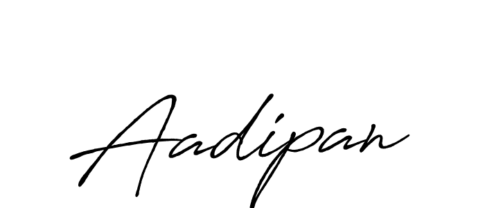 Also we have Aadipan name is the best signature style. Create professional handwritten signature collection using Antro_Vectra_Bolder autograph style. Aadipan signature style 7 images and pictures png