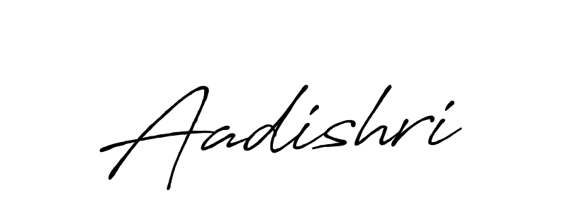 Use a signature maker to create a handwritten signature online. With this signature software, you can design (Antro_Vectra_Bolder) your own signature for name Aadishri. Aadishri signature style 7 images and pictures png