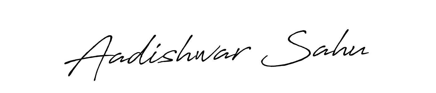 Design your own signature with our free online signature maker. With this signature software, you can create a handwritten (Antro_Vectra_Bolder) signature for name Aadishwar Sahu. Aadishwar Sahu signature style 7 images and pictures png